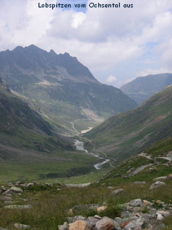 Lobspitzen vom Ochsental aus